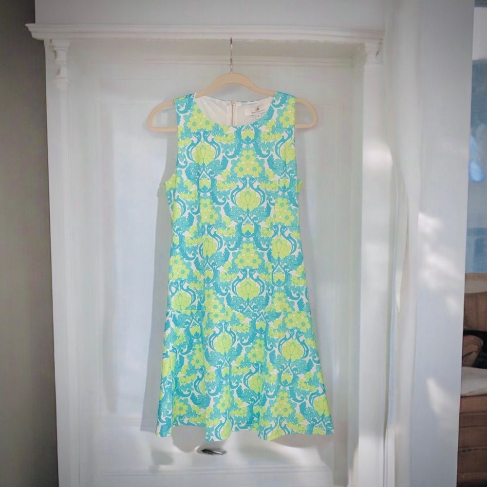 Jean-Pierre Klifa Bridget Dress in Wallpaper Print Size S NWT - Picture 2 of 10